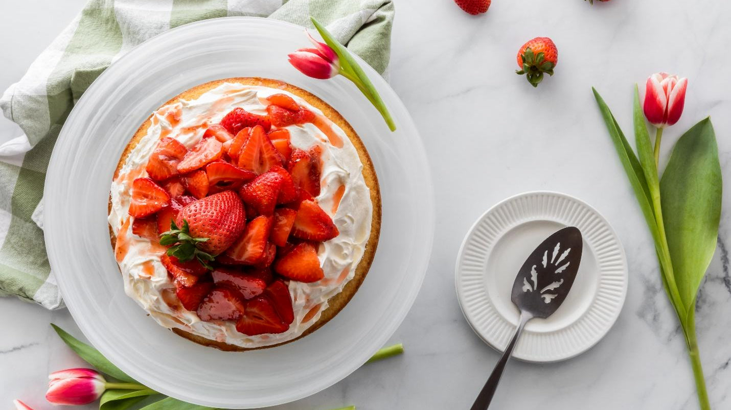 Strawberry Shortcake with a CBD Twist