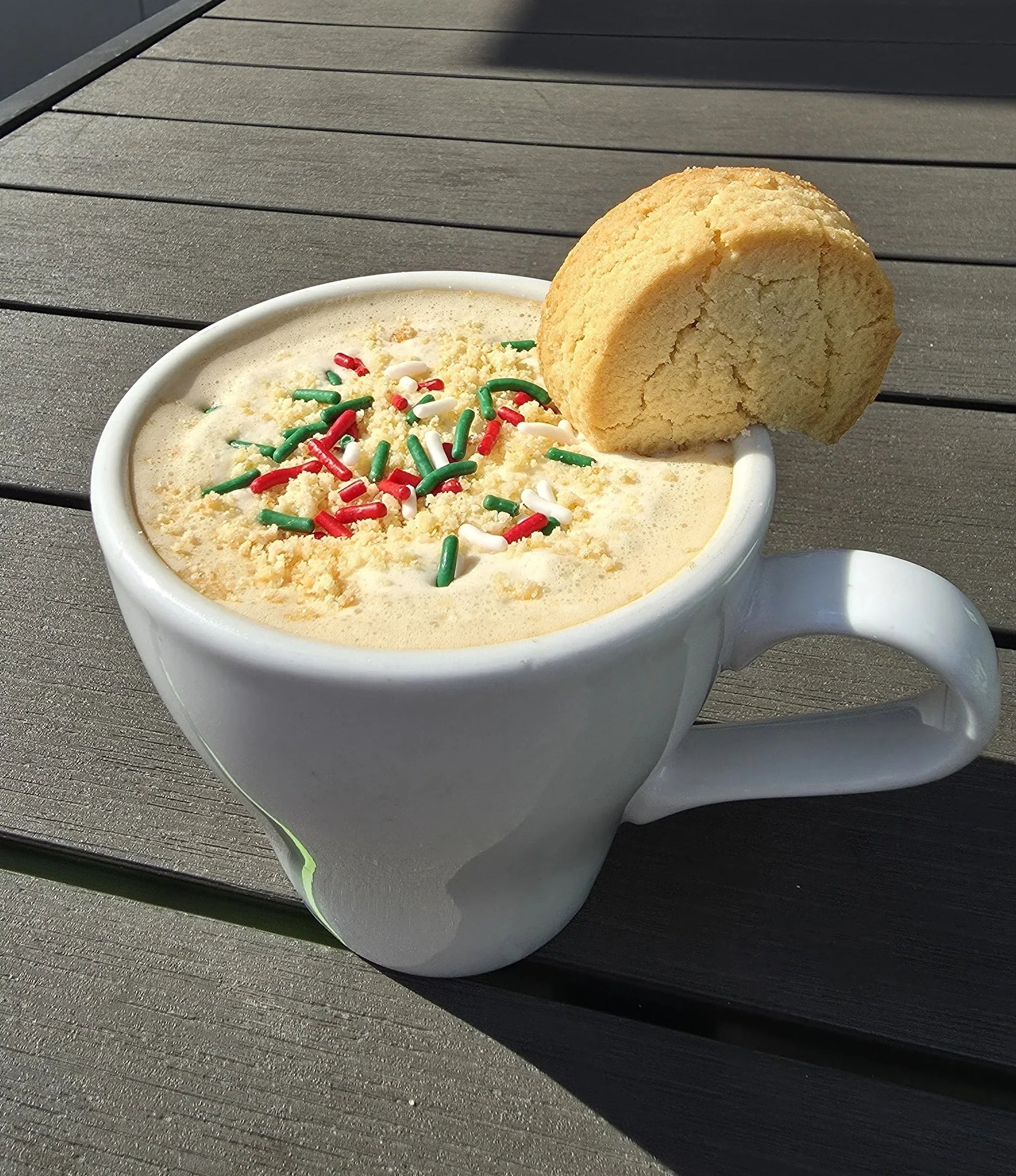 Cookie Butter Eggnog Latte: A Festive Sip of Holiday Comfort