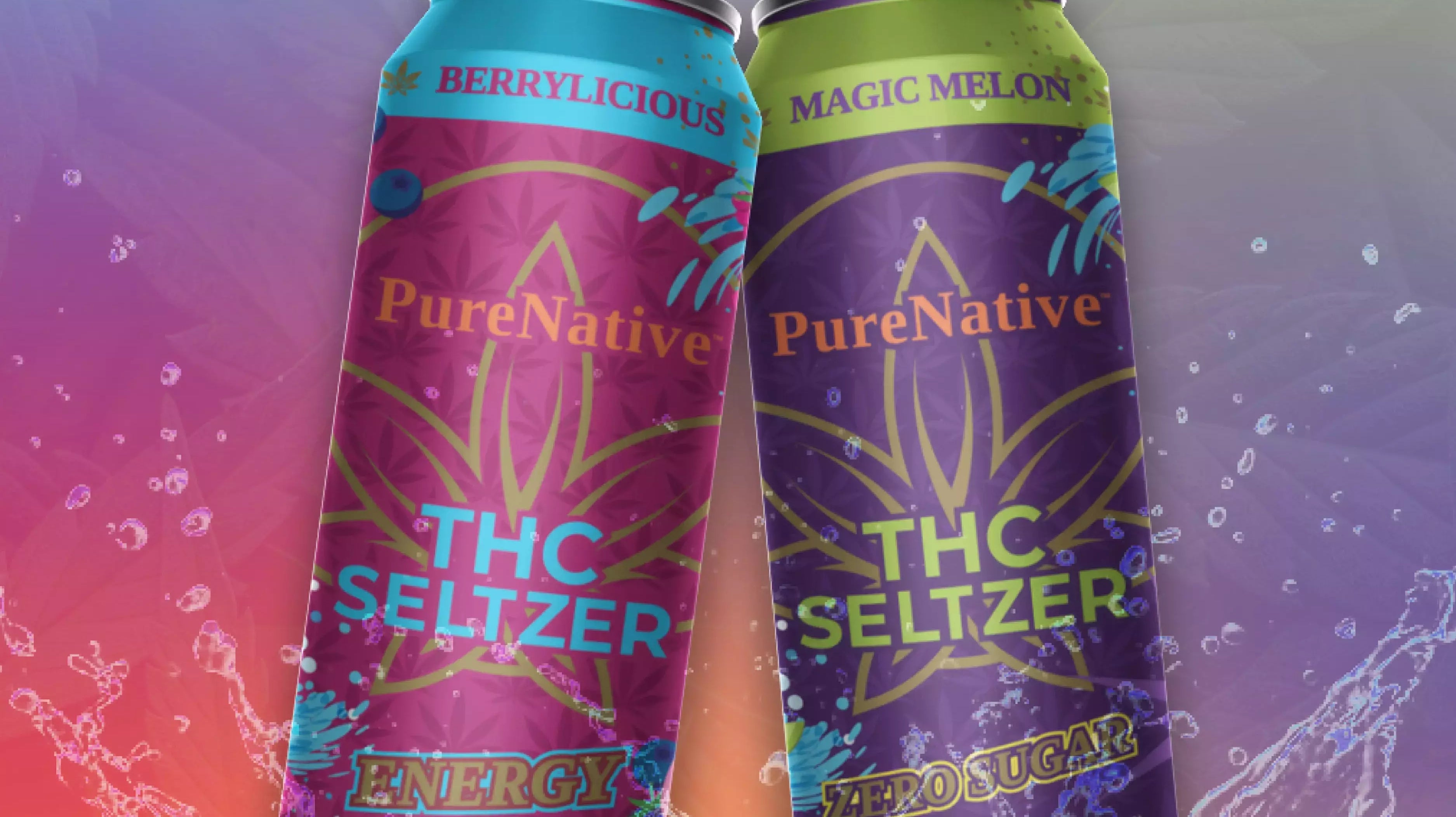 Spotlighting our upcoming THC seltzers