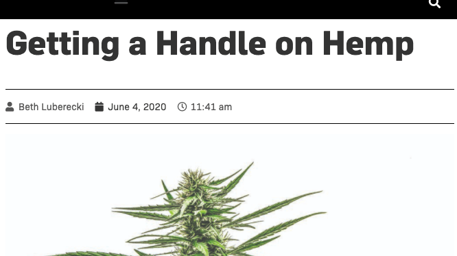 Cole Peacock in Gulfshore Business Magazine - PureNative