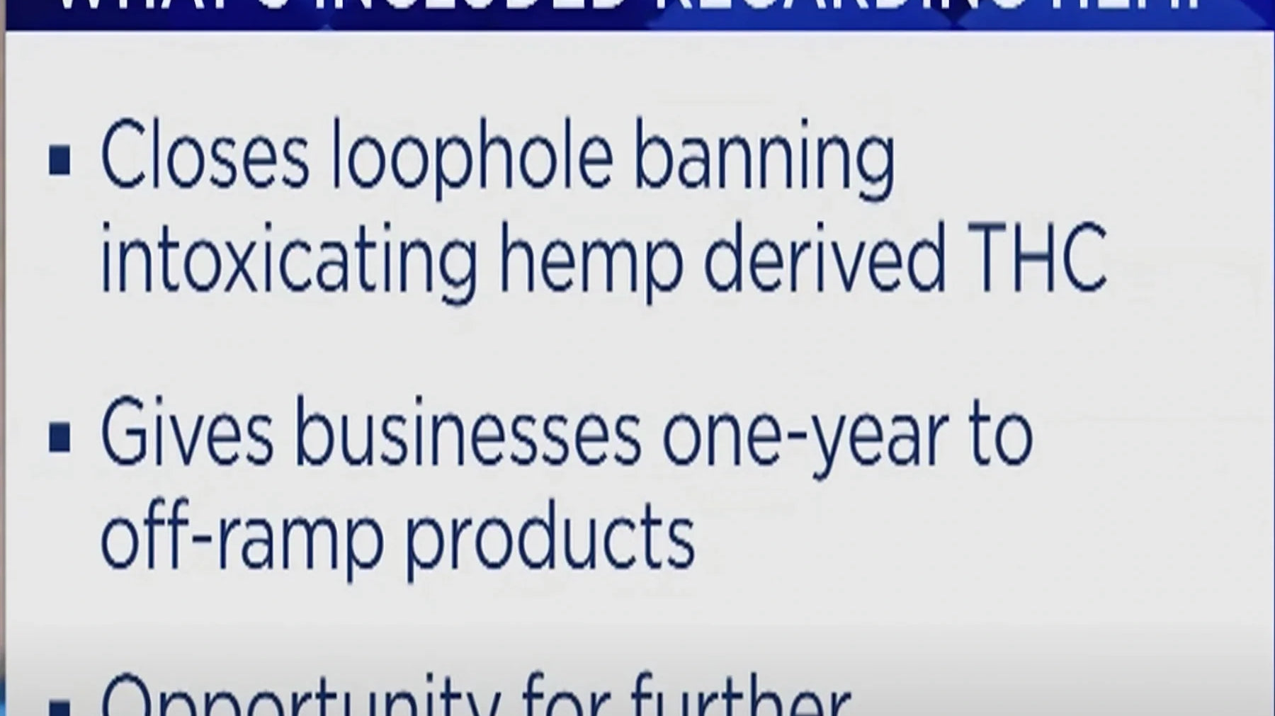 New Federal Hemp Restrictions Could Reshape the Industry