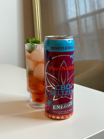 Berry Basil Bliss CBD Mocktail: A Refreshing Fusion of Flavors
