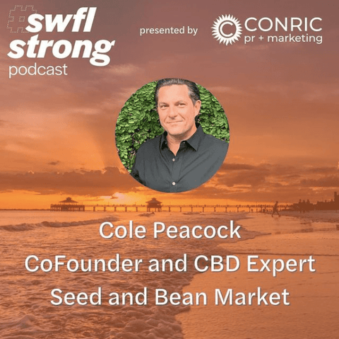Cole Peacock and Conric pr & marketing Discuss CBD on SWFL Strong Podcast
