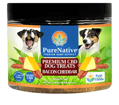 Bacon-Cheddar Premium Dog Treats - PureNative